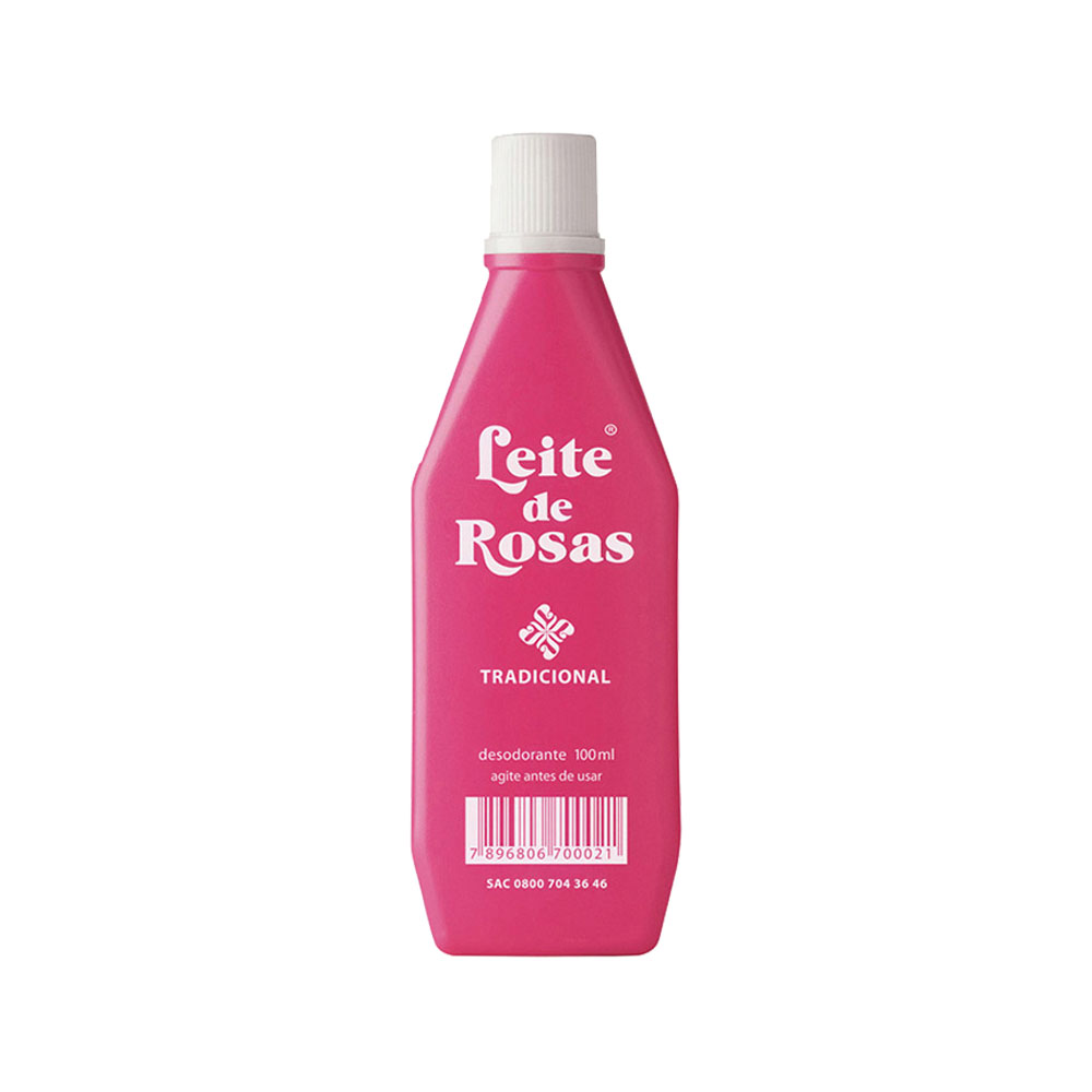 leite rosas 100ml tradicional un