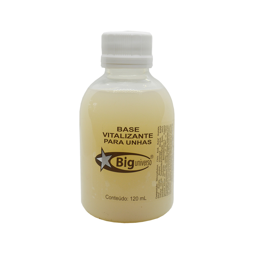 base vitalizante para unhas big branca - 120ml