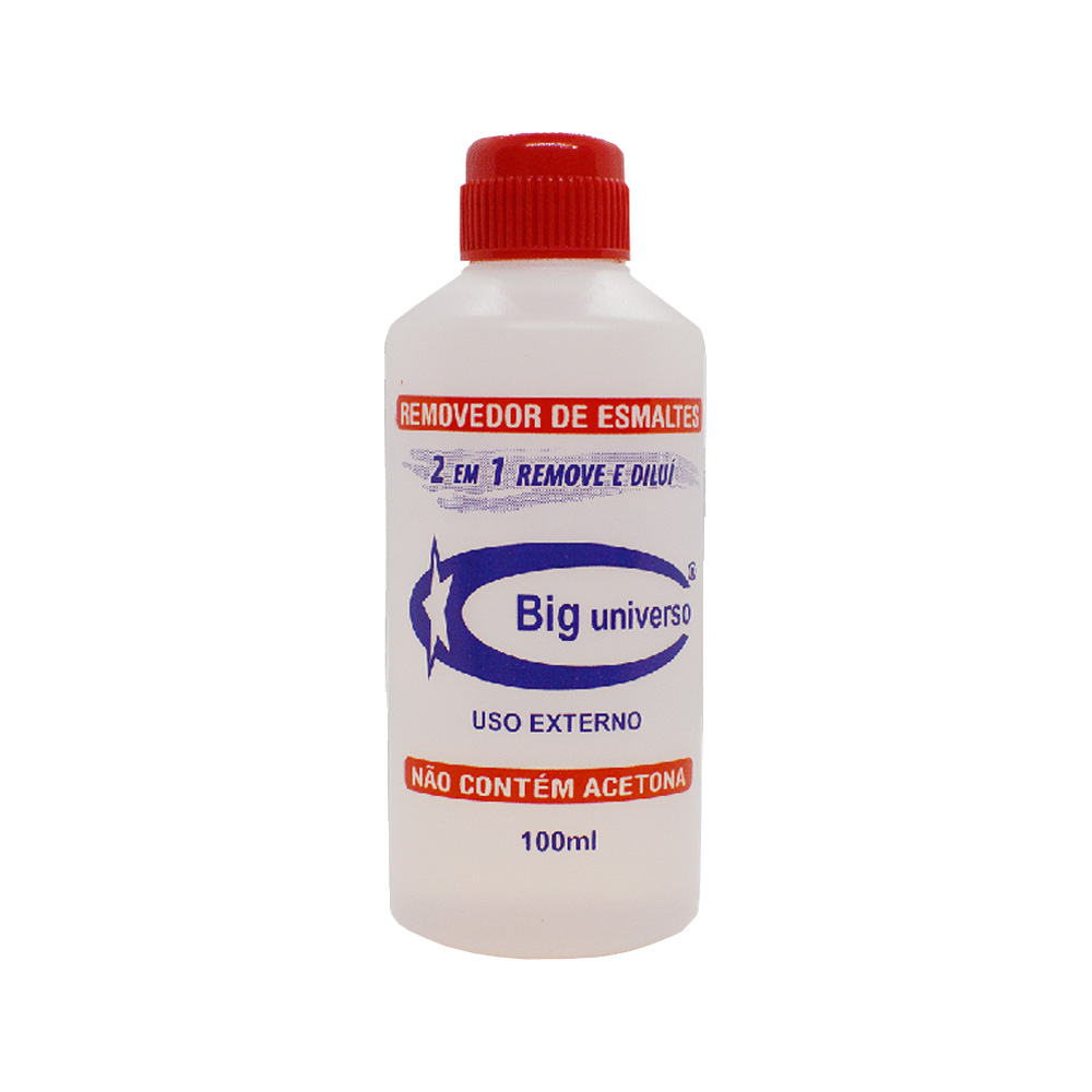 removedor de esmalte 100ml big un