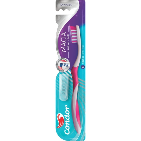 escova de dente condor dynamic media ref 32811