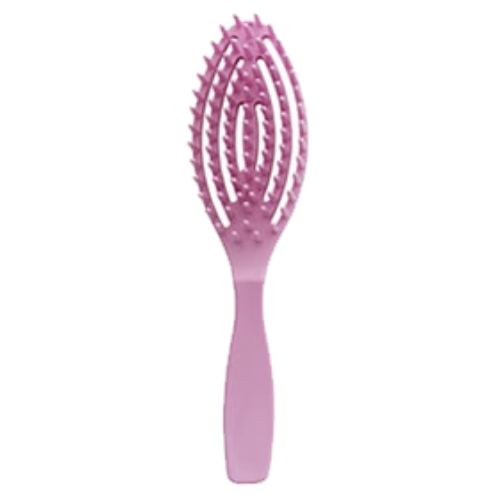 escova de cabelo escobel basic plastica oval ref540