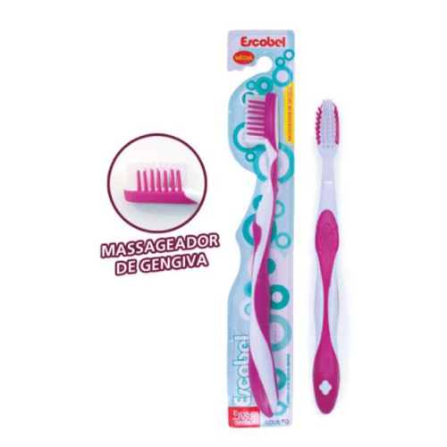 escova de dente escobel flex massag geng dura 12un ref21