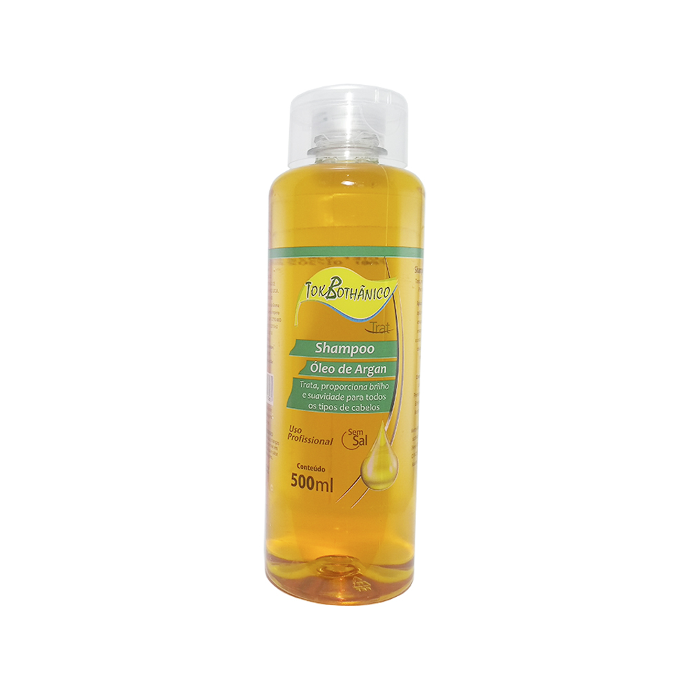 shampoo óleo de argan tok bothânico sem sal - 500ml