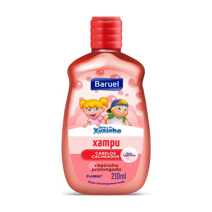shampoo turma da xuxinha 210ml cacheados