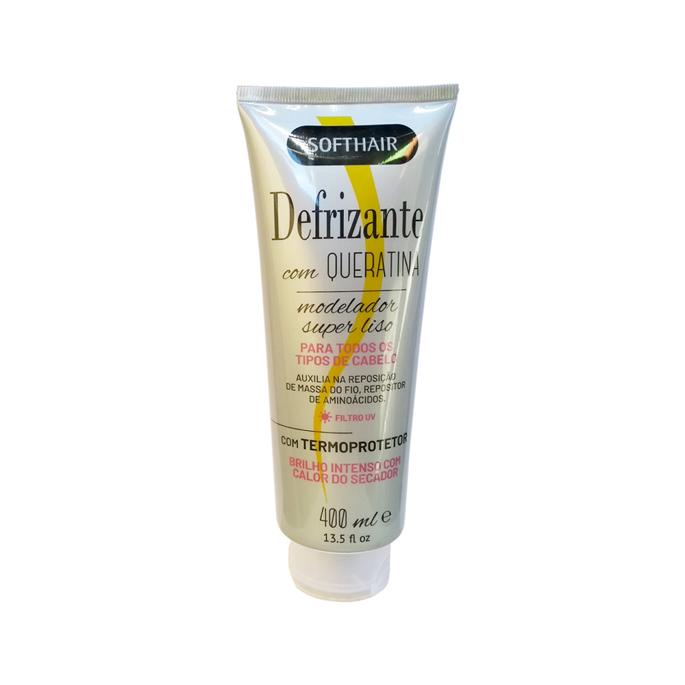 defrizante softhair cinza queratina 400ml