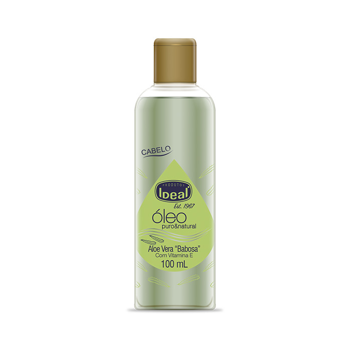 oleo cap ideal aloe vera e babosa 100ml un