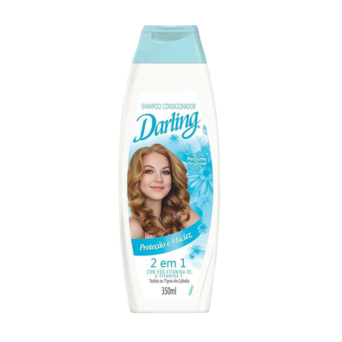 shampoo darling com sal 2 em 1 350ml