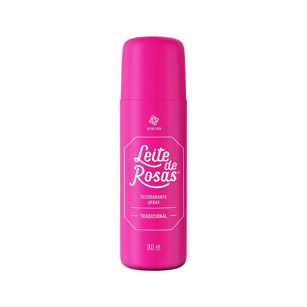 desod leite rosas spray tradicional 90ml un