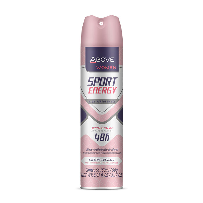 desodorante above women sport energy - 150ml