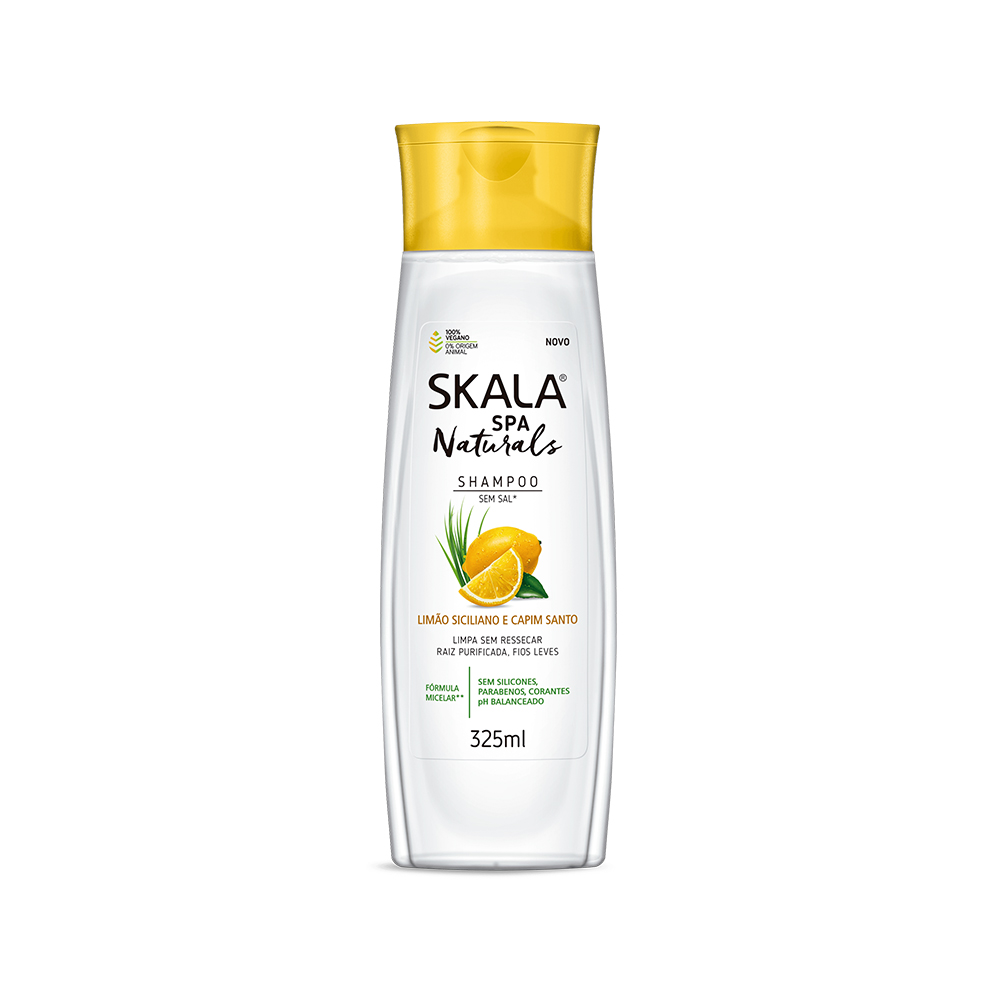 kit shampoo+condicionador skala limão siciliano e capim santo