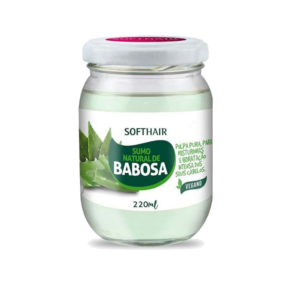 sumo natural de babosa softhair 220ml un