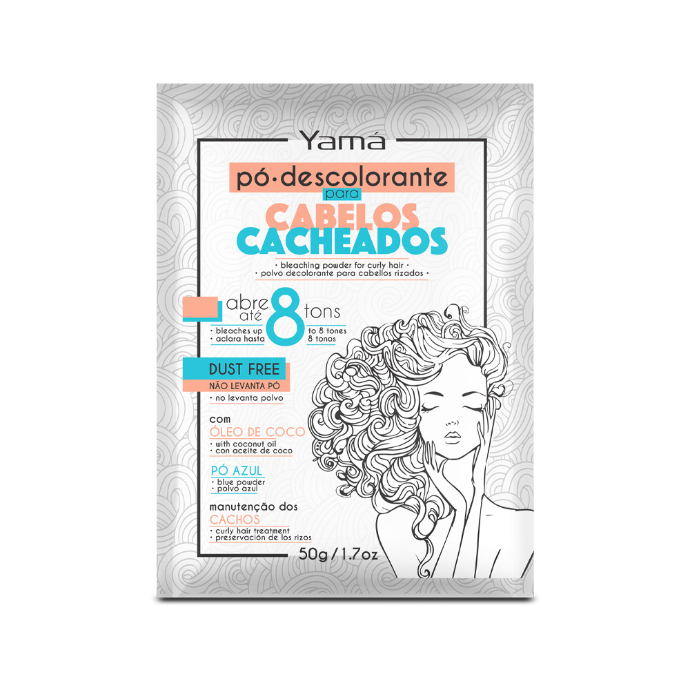 po descol yama 50g cabelos cacheados 12un cx