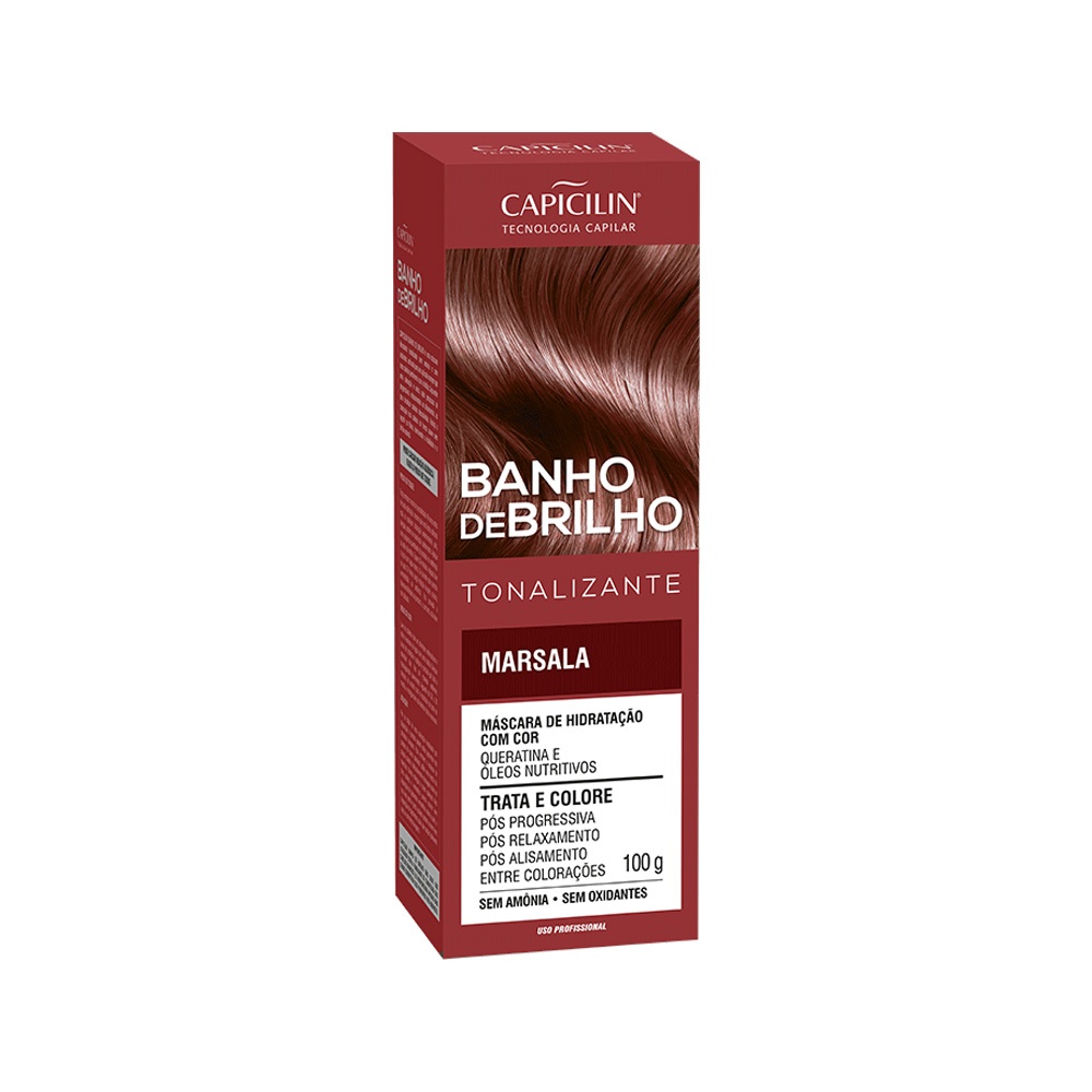 tonaliz capicilin banho brilho marsala 100g un