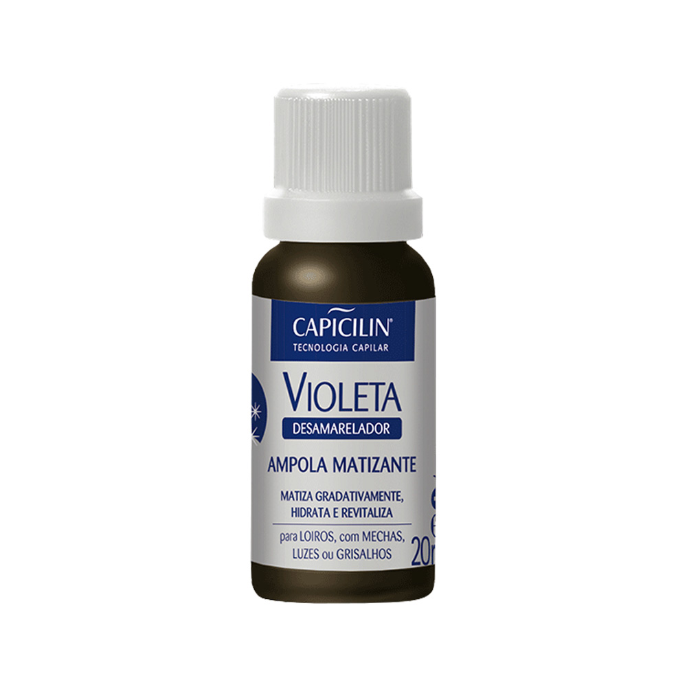 ampola capicilin violeta desamarelador 20ml un