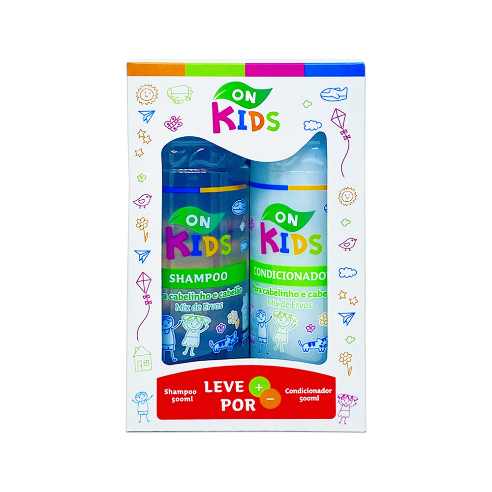 kit t.bothanico sh+cond 500ml kids mix ervas s, sal