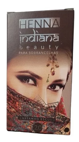 henna sobran. indiana beauty cast escuro 1.1g un