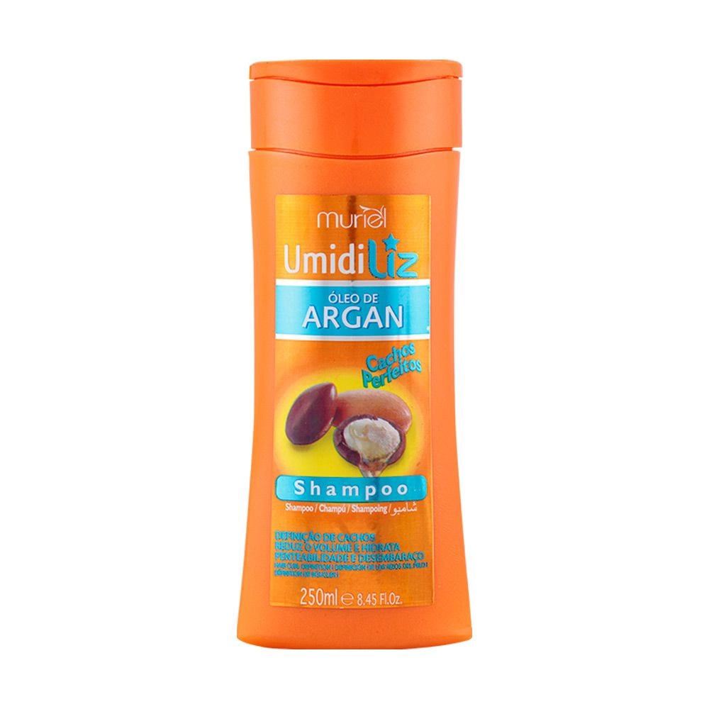 shampoo muriel umidiliz argan 250ml un